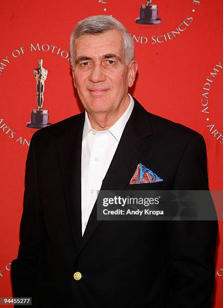 Animator John Canemaker attends an AMPAS screening saluting UPA at the Academy Theater at Lighthouse International on December 14, 2009 in New York...