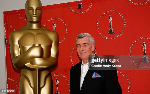 Animator John Canemaker attends an AMPAS screening saluting UPA at the Academy Theater at Lighthouse International on December 14, 2009 in New York...