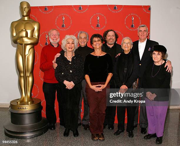 Animators Howard Beckerman, Edna Jacobs and Vincent Cafarelli, Academy members Candy Kugel and Michael Sporn and UPA animators Tissa David, John...