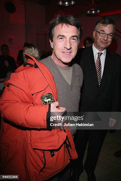 Francois Cluzet attends the Toshiba 'Go to Space' party at Palais De Tokyo on December 14, 2009 in Paris, France.