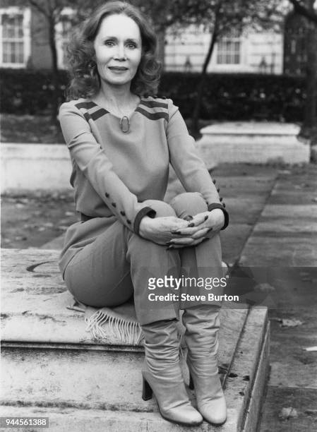 American actress Katherine Helmond during a visit to London, 23rd November 1979. She stars as Jessica Tate on the ABC soap opera/sitcom 'Soap'.