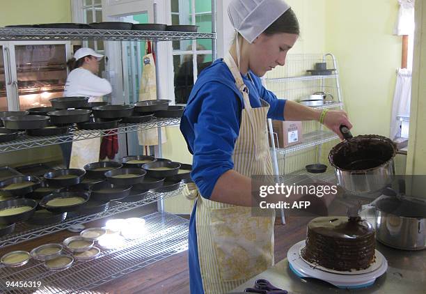 Smith Island cakes, designated the official dessert of the state of Maryland, are prepared on December 11, 2009 on Smith Island on the Chesapeake...