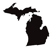 Detailed Map of Michigan State