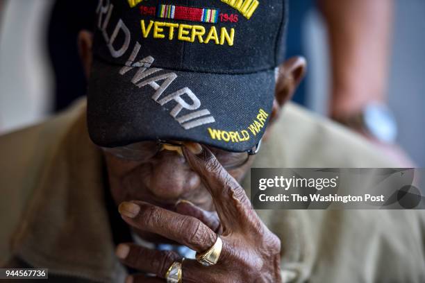 Mr. Richard Overton, 112-years-old, the 3rd oldest man on the planet, the oldest male in the United States, and the oldest military veteran, visits...