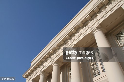 Columned Building - horizontal Columned Building - horizontal