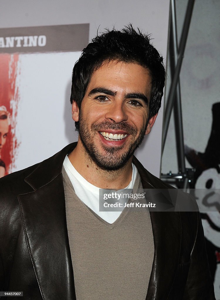 Eli Roth Snake Actor Eli Roth arrives at
