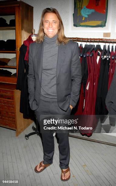 Russell James attends the Global Poverty Project's "1.4 Billion Reasons" at Urban Zen on December 14, 2009 in New York City.