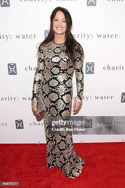 Socialite Emma Snowden Jones attends the Fourth Annual Charity: Ball Gala to benefit charity: water at the Metropolitan Pavilion on December 14, 2009...