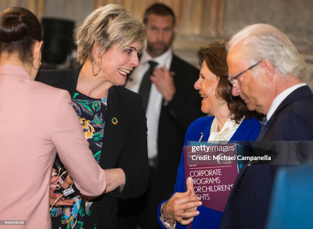 Swedish Royals Attend The Global Child Forum 2018