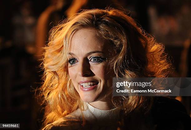 Heather Graham attends the World Premiere of Sherlock Holmes at Empire Leicester Square on December 14, 2009 in London, England.