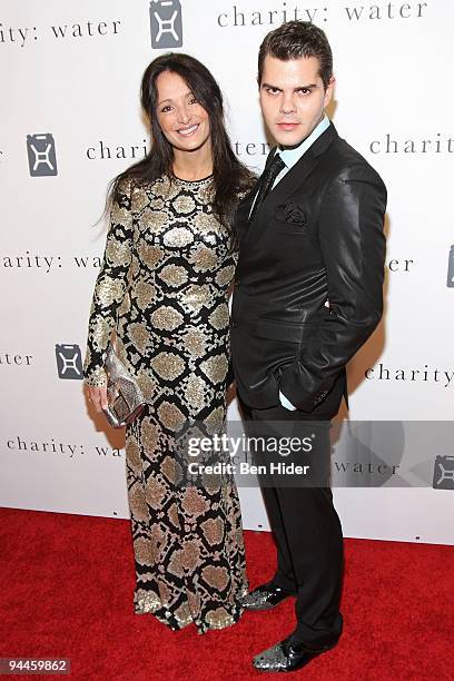 Socialite Emma Snowden Jones and David Foote attend the Fourth Annual Charity: Ball Gala to benefit charity: water at the Metropolitan Pavilion on...