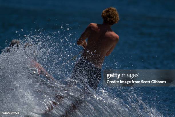 wake boarding - image by scott gibbons stock pictures, royalty-free photos & images