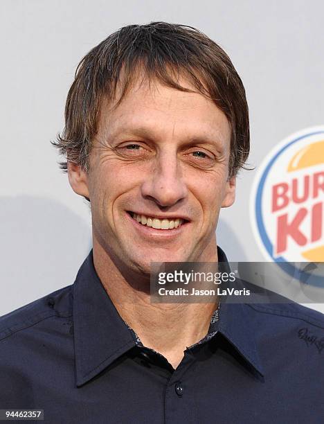 Tony Hawk attends Spike TV's 7th annual Video Game Awards at Nokia Theatre L.A. Live on December 12, 2009 in Los Angeles, California.