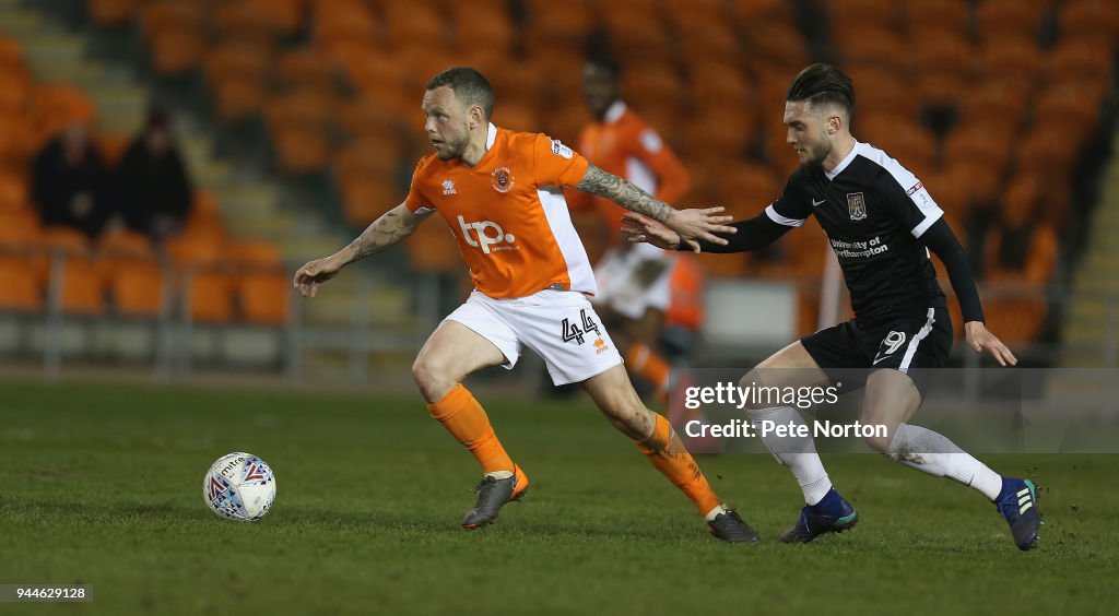 Blackpool v Northampton Town - Sky Bet League One