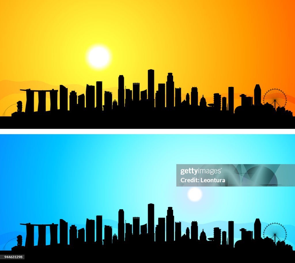 Singapore (All Buildings Are Complete and Moveable)