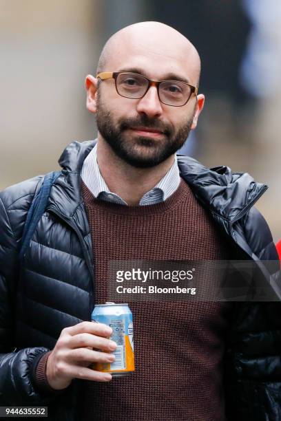 Carlo Palombo, a former trader at Barclays Plc, arrives to stand trial for rigging the Euribor rate at Southwark Crown Court in London, U.K., on...