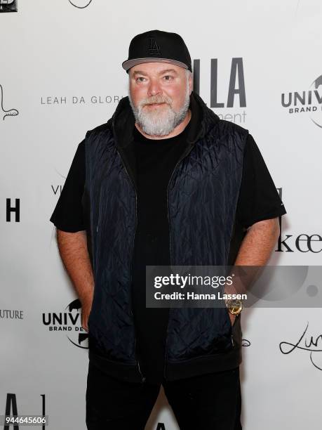 Kyle Sandiland arrives ahead of the Jurassic World: Fallen Kingdom Runway Show on April 11, 2018 in Sydney, Australia.