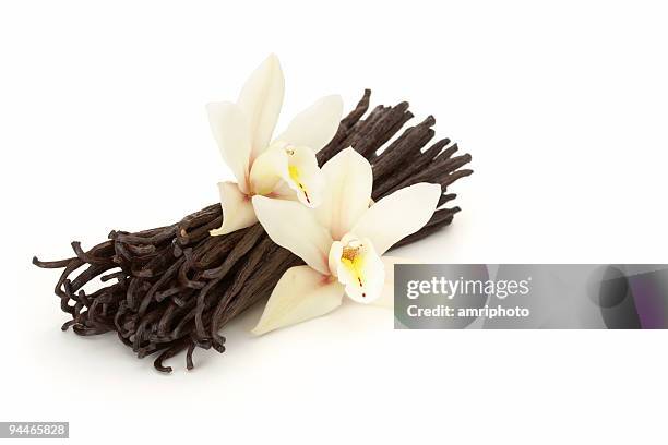 vanilla flowered - vanilla stockfoto's en -beelden