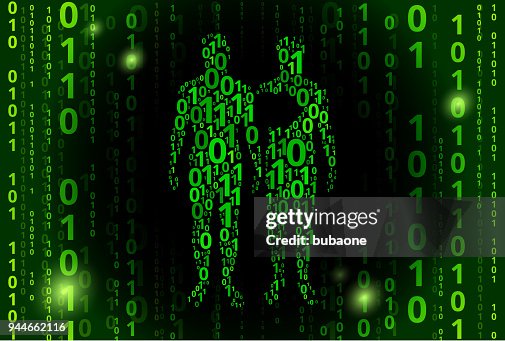 Cloning Binary Code Vector Pattern Background Cloning Binary Code Vector Pattern Background