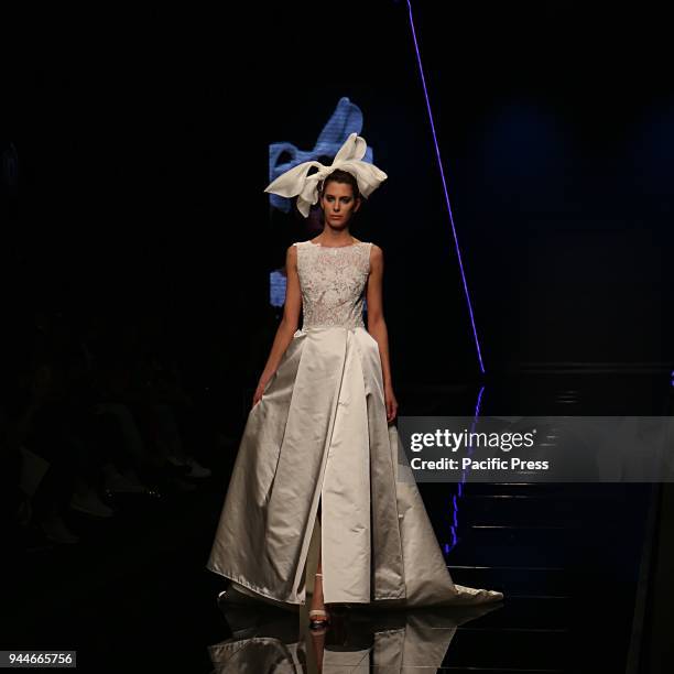 Fashion show by Bellantuono le Collezioni, Bellantuono Sartoria and Blumarine Sposa during Sposeitalia collections.