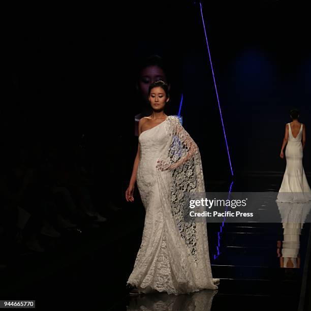 Fashion show by Bellantuono le Collezioni, Bellantuono Sartoria and Blumarine Sposa during Sposeitalia collections.