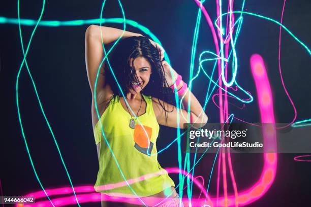 clubbing - zumba stock pictures, royalty-free photos & images