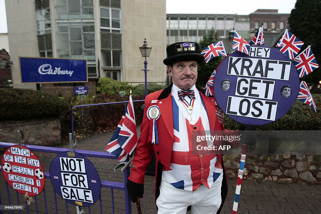 A man dressed as a John Bull character h