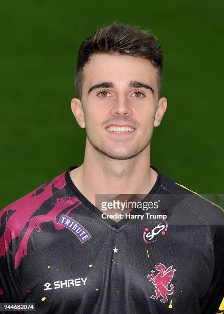 Ben Green of Somerset CCC during the Somerset CCC Photocall at The Cooper Associates County Ground on April 11, 2018 in Taunton, England.