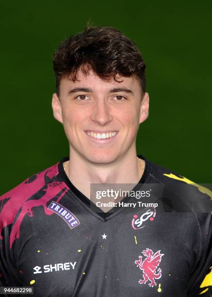 Tom Banton of Somerset CCC during the Somerset CCC Photocall at The Cooper Associates County Ground on April 11, 2018 in Taunton, England.