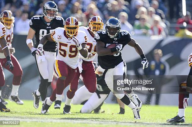Philadelphia Eagles LeSean McCoy in action vs Washington Redskins. Philadelphia, PA CREDIT: John Biever