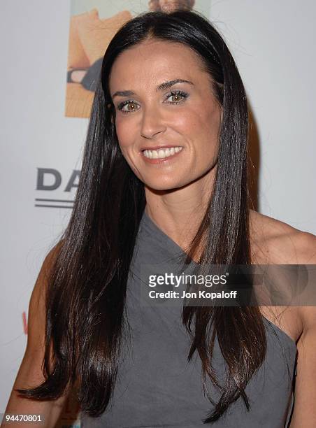 Actress Demi Moore arrives at the Laura Day Book Launch Party For "How To Rule The World From Your Couch" at STK on October 19, 2009 in Los Angeles,...
