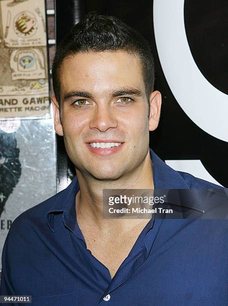 Mark Salling attends "The Gleek Tour" featuring the cast of "Glee" held at the Hot Topic store at The Hollywood and Highland complex on August 28,...
