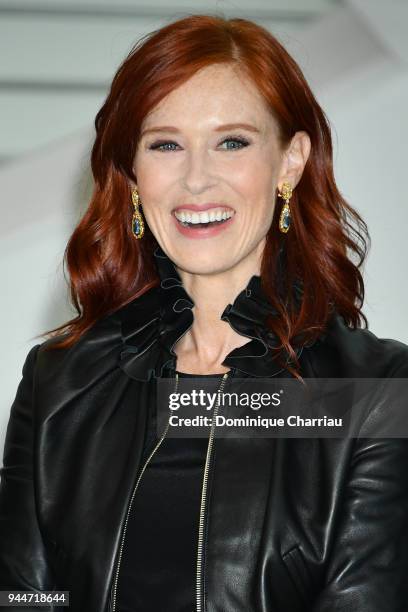 Audrey Fleurot attends 'Safe' Photocall during the 1st Cannes International Series Festival on April 11, 2018 in Cannes, France.