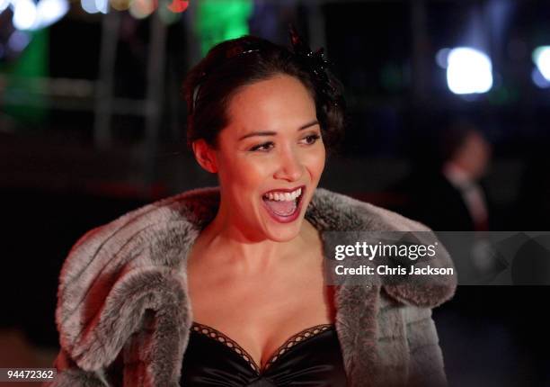 Myleene Klass attends the Night of Heroes ceremony to honour British troops at the Imperial War Museum on December 15, 2009 in London, England.