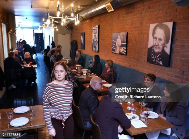 Photographs of a new Argentine restaurant called Tanto on Ossington Ave. The restaurant is particularly known for its sweetbreads.