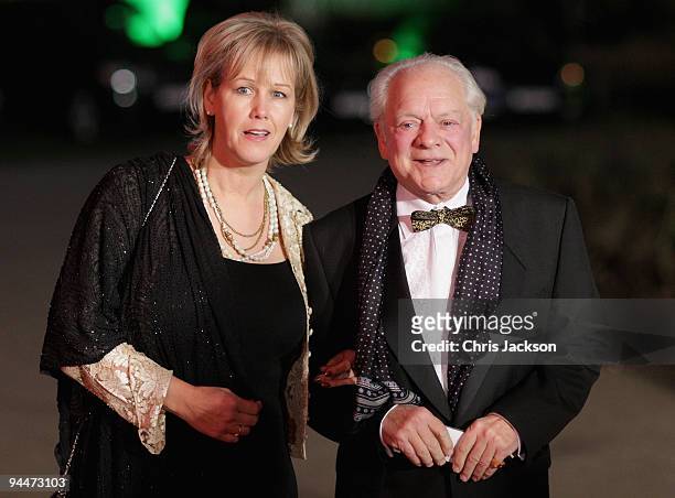 Actor David Jason and wife Gill Hinchcliffe attend the Night of Heroes ceremony to honour British troops at the Imperial War Museum on December 15,...