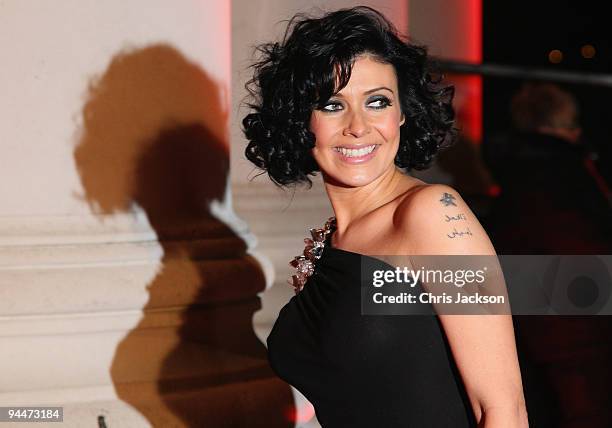 Kym Marsh attends the Night of Heroes ceremony to honour British troops at the Imperial War Museum on December 15, 2009 in London, England.