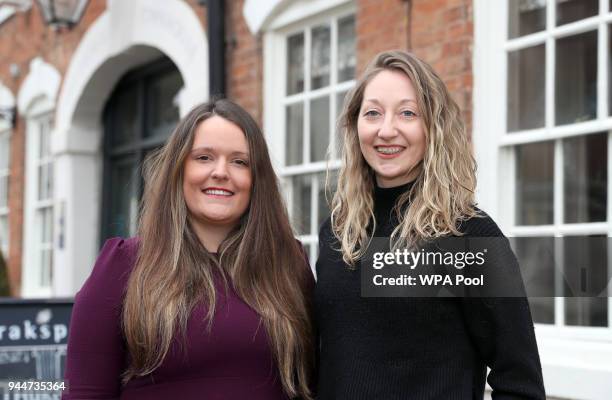 Tessa Hince and Hayley Ash, both 32, from Banbury and Shipston-on-Stour who founded the Shipston Christmas Community Lunch, which caters for people...