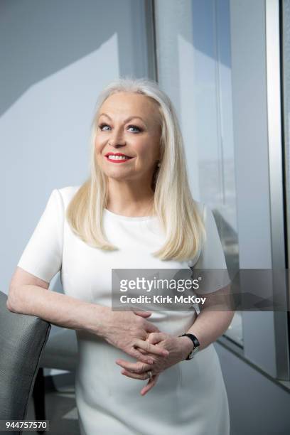 Actress Jacki Weaver is photographed for Los Angeles Times on February 26, 2018 in Los Angeles, California. PUBLISHED IMAGE. CREDIT MUST READ: Kirk...