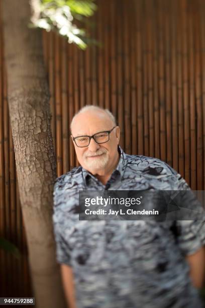 Three-time Academy Award-winning film editor, Michael Kahn is photographed for Los Angeles Times on March 28, 2018 in Burbank, California. PUBLISHED...