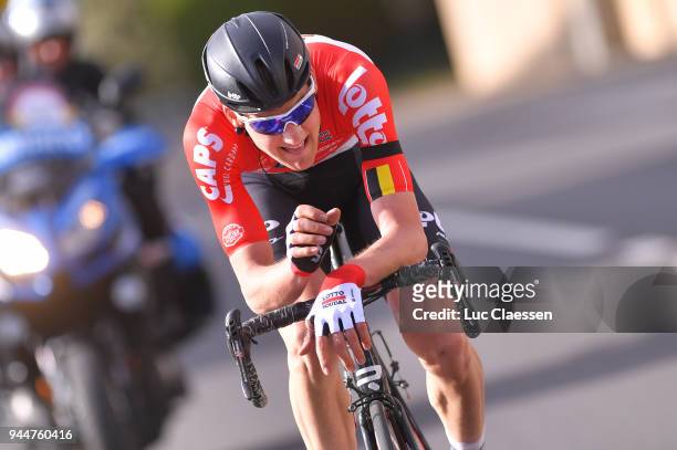Tim Wellens of Belgium and Team Lotto Soudal / during the 58th Brabantse Pijl 2018 / La Flèche Brabanconne a 201,9km race from Leuven to Overijse on...