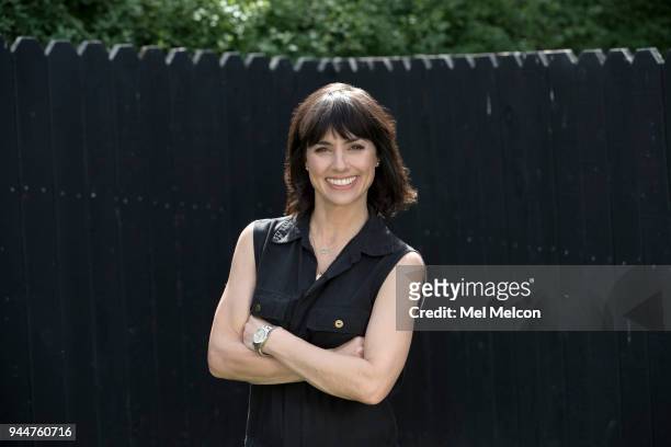 Actress Constance Zimmer is photographed for Los Angeles Times on March 30, 2018 in Los Angeles, California. PUBLISHED IMAGE. CREDIT MUST READ: Mel...