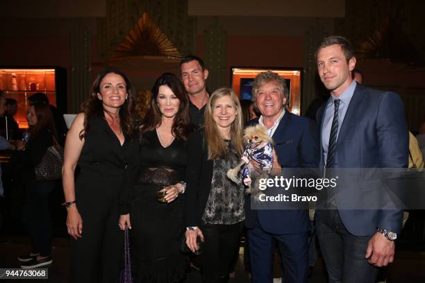 Event -- Pictured: Jenni Pulos, Lisa Vanderpump, Jeff Lewis, Frances Berwick, Ken Todd, Gage Edward --