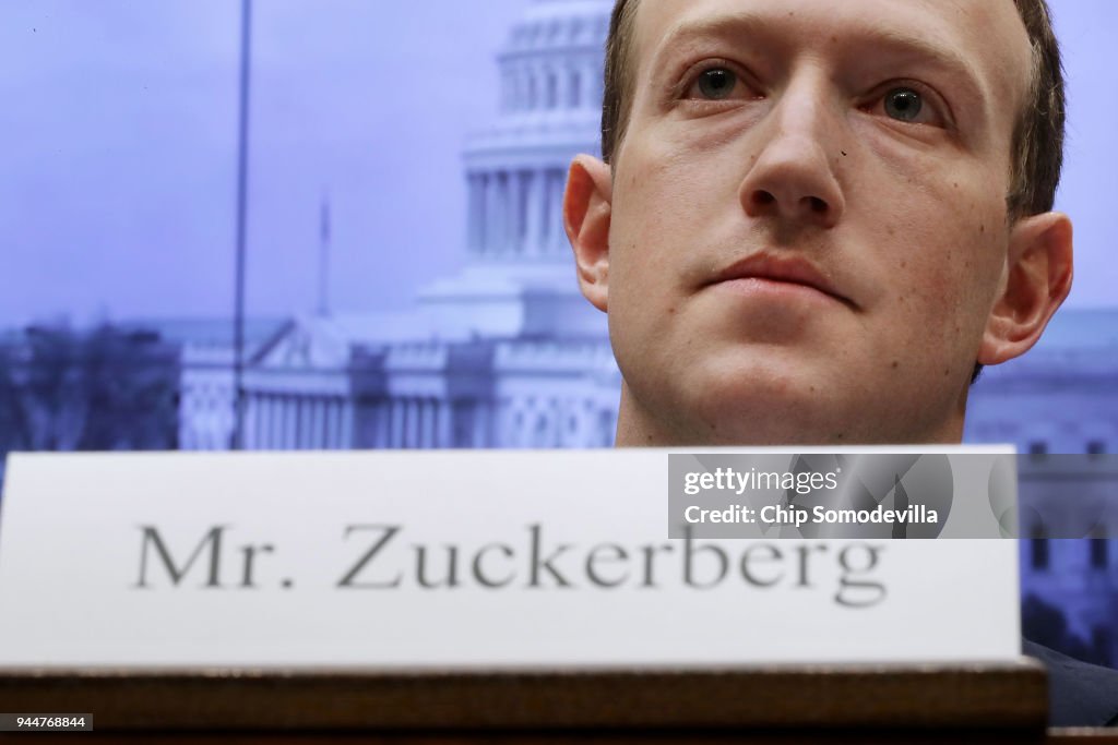 Facebook CEO Mark Zuckerberg Testifies At House Hearing