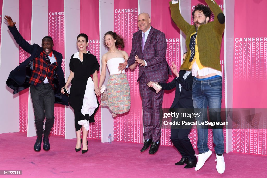 Closing Ceremony and "Safe" Pink Carpet Arrivals - The 1st Cannes International Series Festival