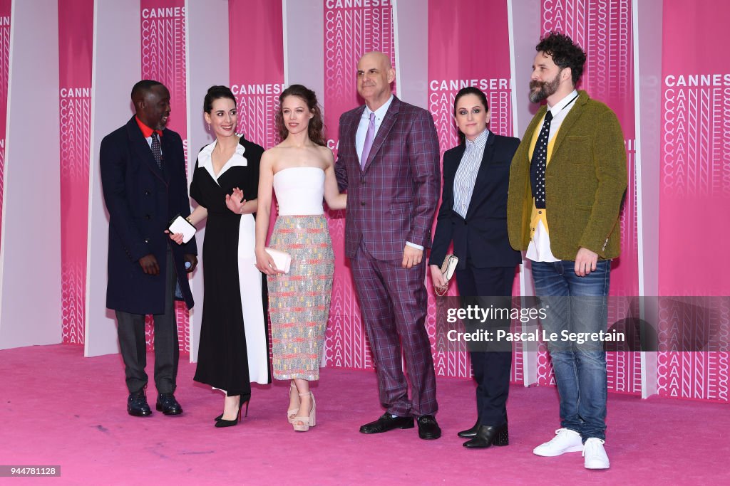 Closing Ceremony and "Safe" Pink Carpet Arrivals - The 1st Cannes International Series Festival