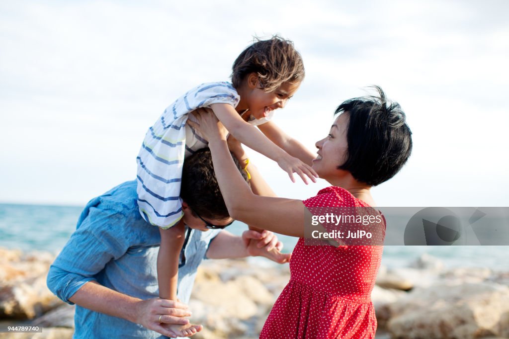 Famiglia in vacanza