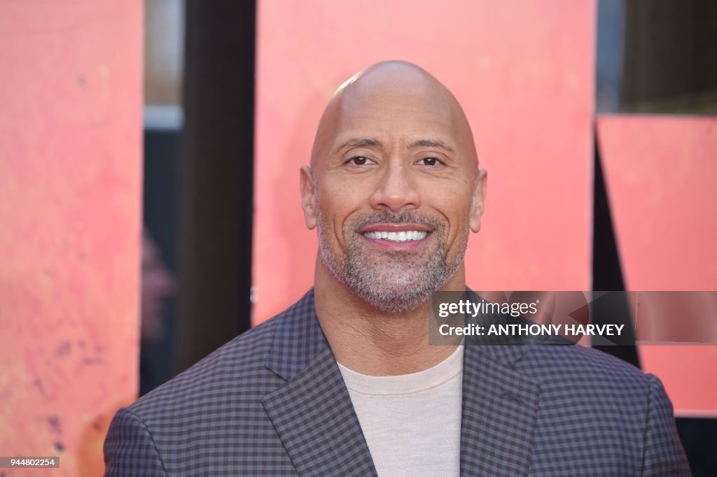 BRITAIN-ENTERTAINMENT-FILM-PREMIERE-RAMPAGE