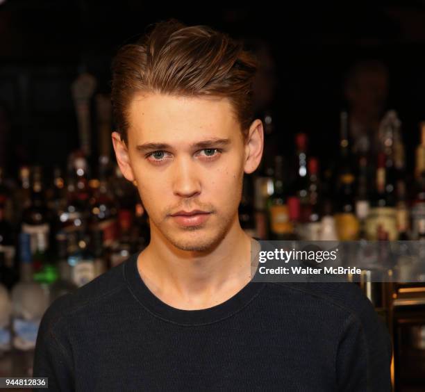 Austin Butler attends the Broadway cast of "The Iceman Cometh" Press Photocall at Delmonico's on April 11, 2018 in New York City.