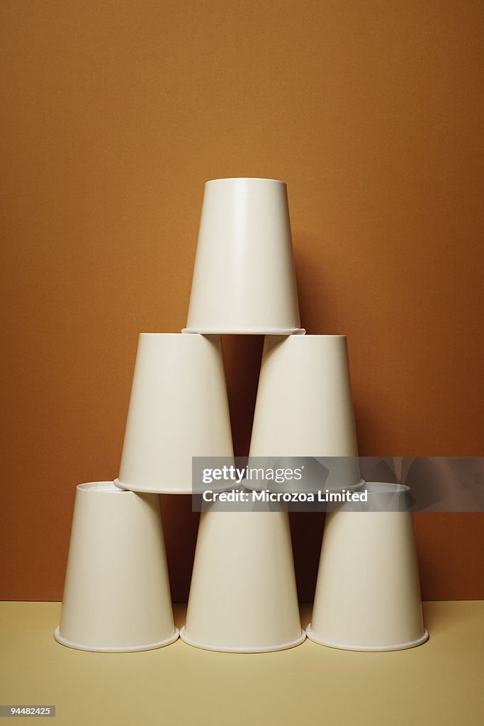 Stacked cups